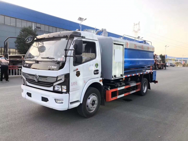 東風K7凱普特3.6水/4.8塵 8噸清洗吸污車 國六