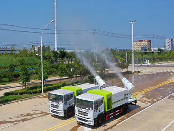 國六東風D9 12噸方罐抑塵車